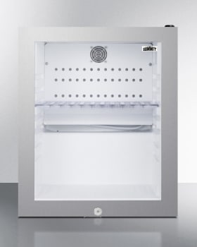 Summit MB13GLSSLHD - 16 Inch Compact Minibar (Image Shown is a Right-Hand Version)