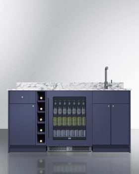 Summit OASISMN35 - 69 Inch Turnkey Wet Bar