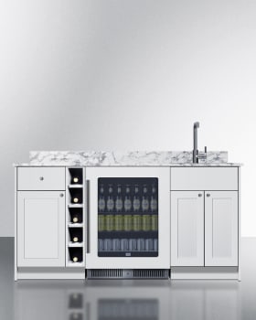 Summit OASISWH35 - 69 Inch Turnkey Wet Bar