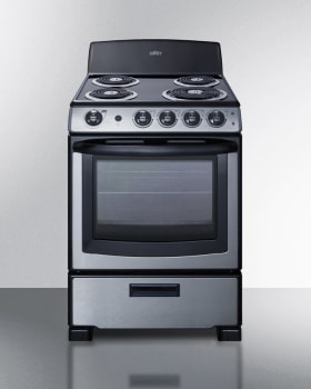 Summit PROEL24SS - 24 Inch Freestanding Electric Range