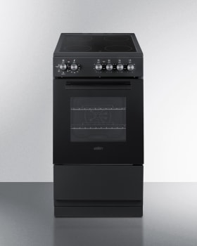 Summit REXT20BL - 20 Inch Slide-In Electric Range