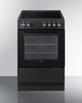 Summit REXT24BL - 24 Inch Slide-In Electric Range