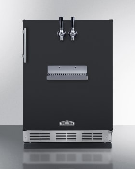 Summit SBC58BFRTP - 24 Inch Built-In Beer Dispenser