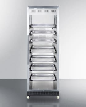 Summit Commercial Series SCR1401RICSS - 24 Inch Mini Reach-In Beverage Center