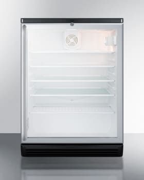 Summit Commercial Series SCR600BGLBISH - Commercial Series 24 Inch Built-In Beverage Center with 5.5 Cu. Ft. Capacity