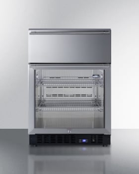 Summit Commercial Series SCR615TDCSS - Commercial Series 24 Inch Built-In Beverage Center
