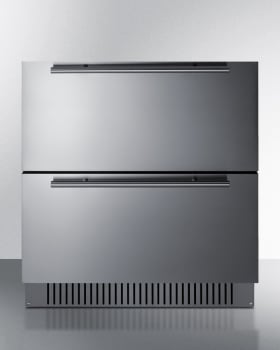 冷凍PS20 ADM60 SM30 Summit SPR3032DADA 30 Inch Built-In Double Drawer All-Refrigerator