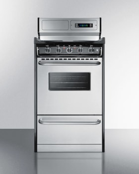 Summit Professional Series TEM130BKWY - 20 Inch Freestanding Electric Range