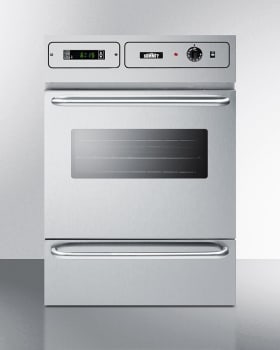 Summit TEM755BKW - 24 Inch Single Electric Wall Oven