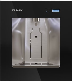 Elkay LBWD06BKK - EZH2O Refrigerated Liv® Built-in Filtered Water Dispenser Remote Chiller with Backlit LED Green Ticker™
