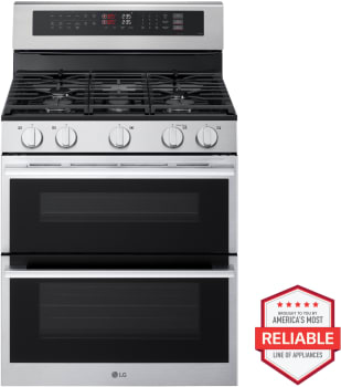 LG LDGL6924Y - 30 Inch Freestanding Gas Smart Range