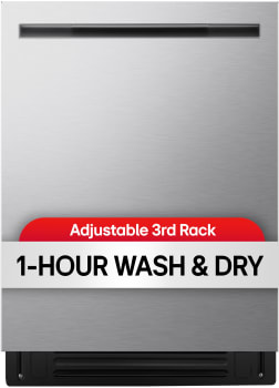 LG LDNPM654S - 24 Inch Fully Integrated Smart Dishwasher
