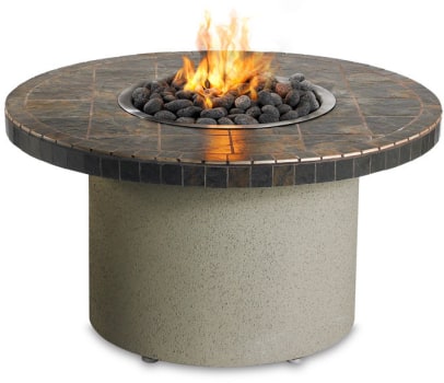 Lynx Lfpcg Outdoor Lp Gas Fireplace With 65 000 Btu Push On Lynx Sedona Series Lfpcg Circular Falcon Gray