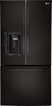 LG LFXS24623B - 33 Inch French Door Refrigerator from LG in Black