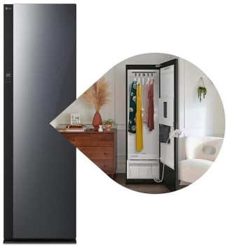 LG Styler SC5GMR80H - 1 1 LG Styler Smart Steam Closet with Dual TrueSteam Technology