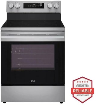 LG LREN6321VE - 6.3 cu. ft. Smart Wi-Fi Enabled Electric Range with Air Fry & EasyClean