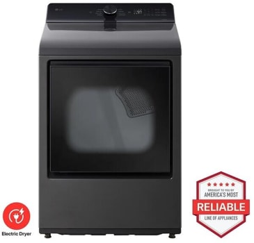 LG DLE8200L - 27 Inch Rear Control Electric Dryer