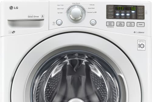 LG WM3170CW 27 Inch 4.3 cu. ft. Front Load Washer with 7 Wash Cycles ...