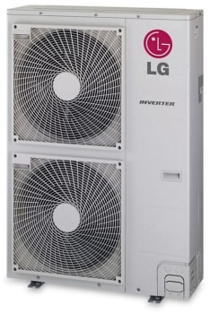 LG LUU427HV 42,000 BTU Single Zone Inverter Heat Pump Ceiling Cassette  Condenser with 47,000 BTU Heating Capacity, Gold Fin Anti-Corrosion, Auto  Restart, Auto Changeover, Ultra Quiet Turbo Fan, Inverter Variable Speed  Compressor,