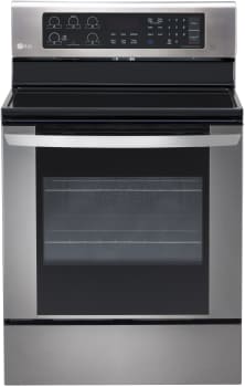 LG LRE3061ST - LG LRE3061 Freestanding Electric Range Oven with Convection - Stainless Steel