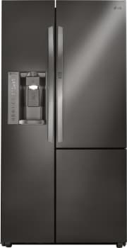 LG LSXS26366D - 36 Inch Side-by-Side Refrigerator from LG in Black
