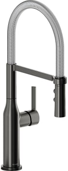Elkay Avado Collection LKAV1061BKCR - Avado Single Hole Kitchen Faucet with Semi-professional Spout and Forward Only Lever Handle