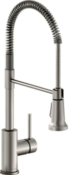 Elkay Avado Collection LKAV2061LS - Avado Single Hole Kitchen Faucet with Semi-professional Spout and Lever Handle