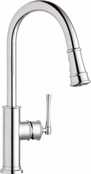 Elkay Explore Collection LKEC2031CR - Explore Single Hole Kitchen Faucet with Pull-down Spray and Forward Only Lever Handle