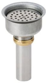 Elkay LKPDVR18B Perforated 3 Inch Grid Strainer with Tailpiece