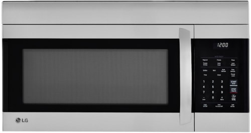 LG LMV1764ST - 30 Inch Over the Range 1000W Microwave Oven with 1.7 Cu. Ft. Capacity