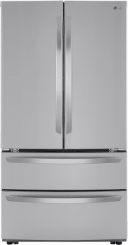 LG LMWC23626S - 36 Inch Counter Depth 4-Door French Door Refrigerator with 22.7 Cu. Ft. Capacity