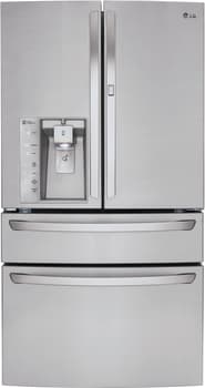 LG LMXS30776S - LG French Door Refrigerator with Door-in-Door, Stainless Steel