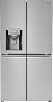 LG LNXC23726S 36 Inch Counter Depth 4-Door French Door Refrigerator ...