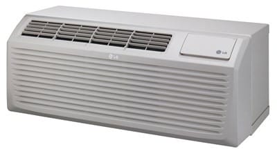 Lg Lp073cduc 7 000 Btu Packaged Terminal Air Conditioner With Electric Heat Energy Saver Auto Restart Freeze Protection Goldfin Anti Corrosion 270 Cfm 13 3 Eer 1 7 Pts Hr Dehumidification And 230 208