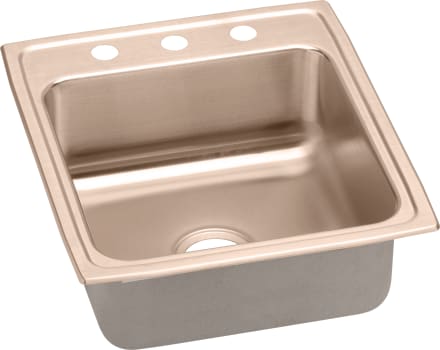 Elkay CuVerro LRAD2022601CU - 19-1/2 Inch Medical Grade Single Bowl Sink