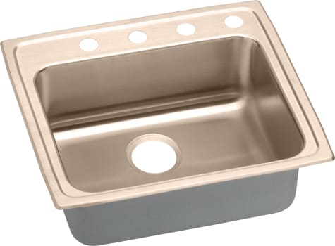 Elkay CuVerro LRAD2219451CU - 22 Inch Medical Grade Single Bowl Sink