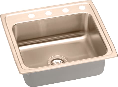 Elkay CuVerro LRAD2219651CU - 22 Inch Medical Grade Single Bowl Sink