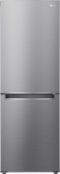 LG LRBNC1104S 24 Inch Bottom Freezer Refrigerator with 10.8 Cu. Ft ...