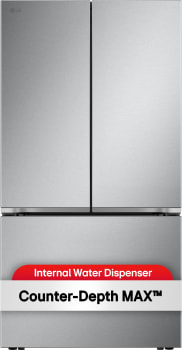 LG LRFLC2716S - 36 Inch Counter-Depth MAX™ French Door Smart Refrigerator