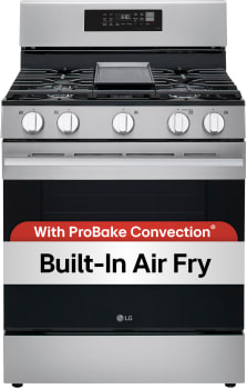 LG LRGN6323Y - 30 Inch Smart Slide-In Smart Gas Range