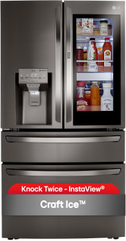 LG LRMVC2306D - 36 Inch Counter Depth Smart French Door Craft Ice™ Refrigerator with 22.5 Cu. Ft. Capacity