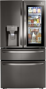 LG LRMVC2306D - 36 Inch Counter Depth Smart French Door Craft Ice™ Refrigerator with 22.5 Cu. Ft. Capacity