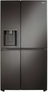 LG LRSDS2706D 36 Inch Freestanding Side by Side Smart Refrigerator with  27.1 Cu. Ft. Total Capacity, Door-in-Door®, UVnano™ Dispenser, Cool Guard,  Door Cooling+, Dual Ice Maker, ADA Compliant, and ENERGY STAR® Certified