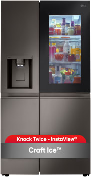 LG LRSOS2706D - 27 cu. ft. Side-By-Side InstaView™ Refrigerator