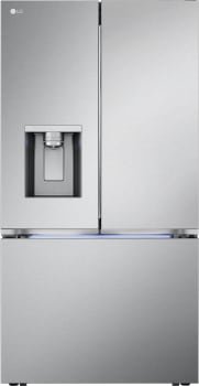 LG LRYXC2606S - 36 Inch Counter-Depth MAX™ Freestanding French Door Smart Refrigerator