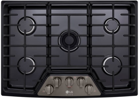 Lg Lscg307bd 30 Inch Gas Cooktop With 5 Sealed Burners Griddle