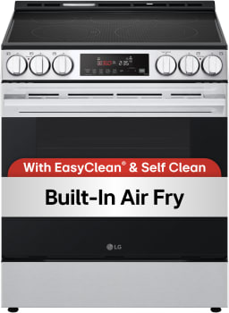 LG LSEL6333XE - 30 Inch Smart Slide-In Smart Electric Range