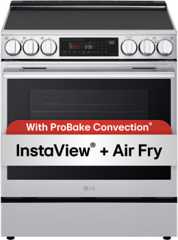 LG LSEL6335XE - 30 Inch Slide-In Smart Electric Range