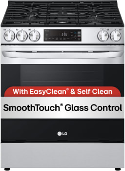 LG LSGL5831F - 30 Inch Slide-In Gas Smart Range with 5 Sealed Burners