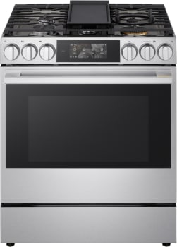 LG SIGNATURE LSGU6338X - 30 Inch Smart Slide-in Gas Range